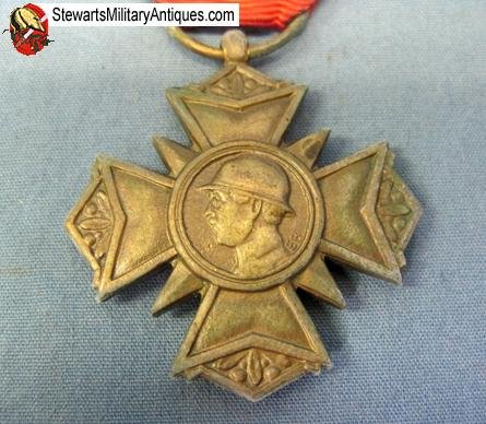  Belgian WWI Commemorative Medal, Alber I — image 3
