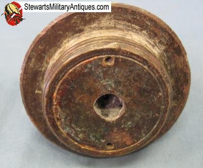  Japanese WWII Brass Artillery Fuze, INERT — image 2