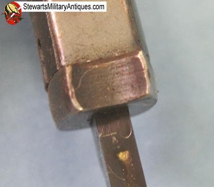  German WWII S84/98 Bayonet & Frog, Matching, E. Pack 1940 — image 7