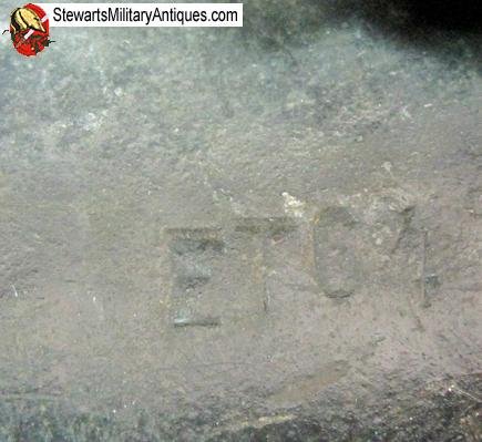  German WWII Luftwaffe M1935/40 Steel Helmet, ET64   — image 2