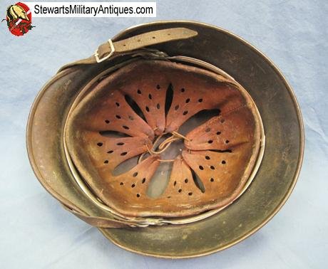  German WWII Luftwaffe M1935/40 Steel Helmet, ET64   — image 3