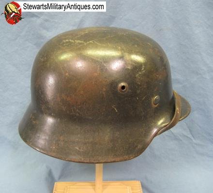  German WWII Luftwaffe M1935/40 Steel Helmet, ET64   — image 4