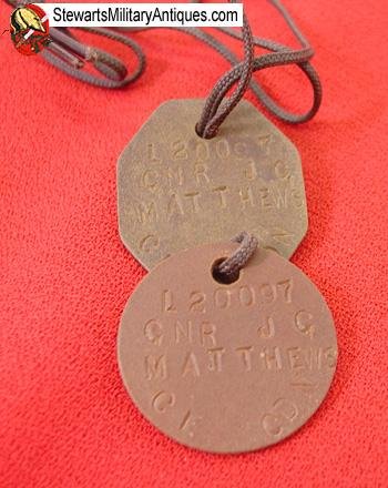  Canadian WWII Soldiers Identity Discs — image 4