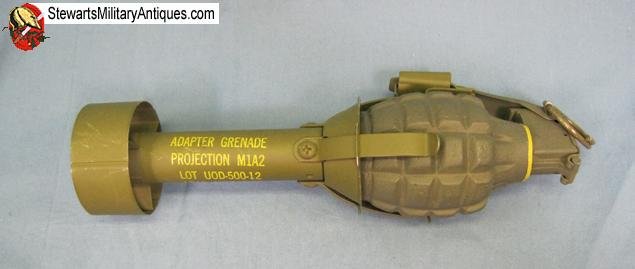  US Late WWII-Vietnam War M1A2 Grenade Launcher & Inert Grenade — image 2