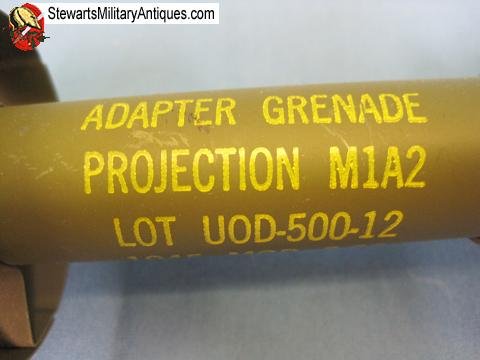  US Late WWII-Vietnam War M1A2 Grenade Launcher & Inert Grenade — image 3