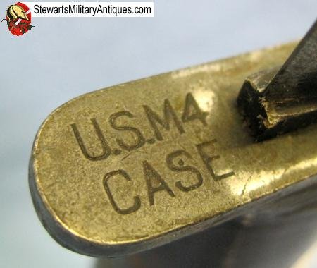  US WWII/Korean War M4 Carbine Bayonet, CASE Mfg — image 4