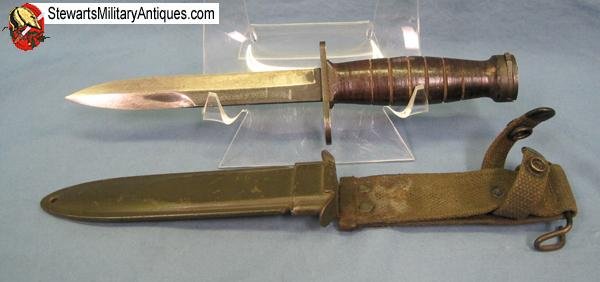  US WWII/Korean War M4 Carbine Bayonet, CASE Mfg — image 5