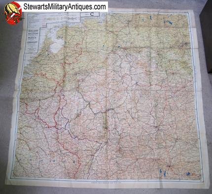  US WWII ETO Escape Map, Sheet C & D — image 4
