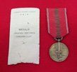 Romanian WWII Anti-Communist Medal & Issue Envelope