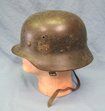  German WWII Army M1940 Steel Helmet, EF64