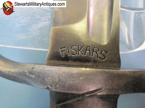  Finnish WWII M27 Bayonet, Fiskars Mfg — image 2