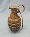 US WWII MkII Pineapple Grenade, INERT