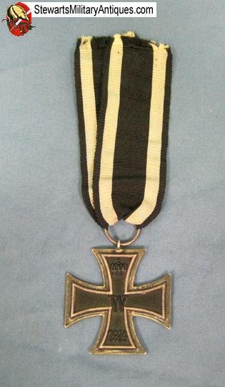  German WWI Iron Cross 2nd Class, Maker Marked Ring — image 2