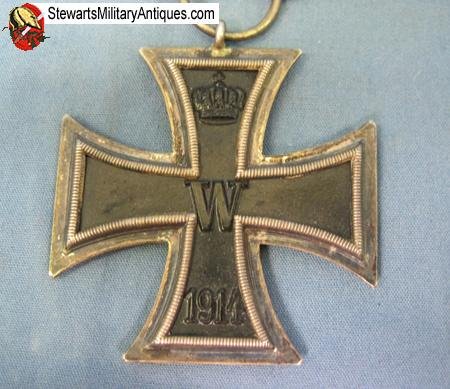  German WWI Iron Cross 2nd Class, Maker Marked Ring — image 3
