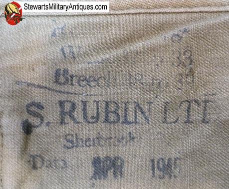  Canadian WWII Lieutenants Battle Dress Uniform Set — image 2