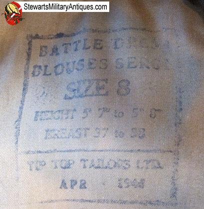 Canadian WWII Lieutenants Battle Dress Uniform Set — image 5