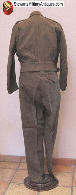  Canadian WWII Lieutenants Battle Dress Uniform Set — image 7