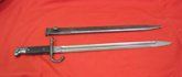 German Mfg, Argentine M1909 Mauser Bayonet, Unusual Markings, Matching