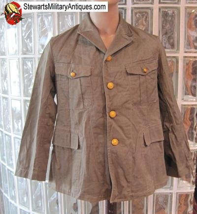  Japanese WWII Naval Landing Force Tunic, Issue Stamped — image 5