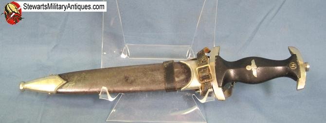  German WWII M1933 SS EM Dagger, RZM 121/34 — image 5