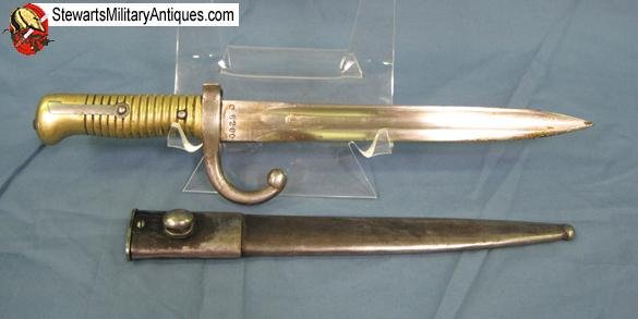  Argentine M1891/31 Engineers Carbine Bayonet, Weyersberg Mfg, Matching — image 2