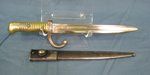 Argentine M1891/31 Engineers Carbine Bayonet, Weyersberg Mfg, Matching