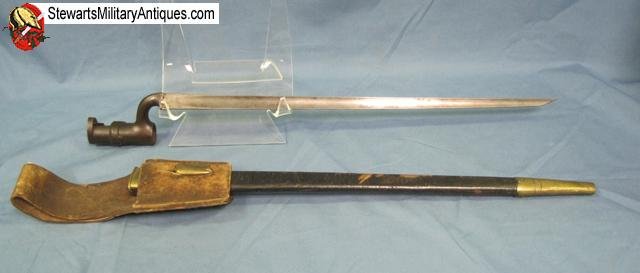  British Pattern 1853 Enfield Bayonet & Scabbard — image 4