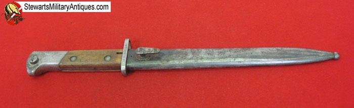  Polish WWII WZ24 Bayonet & Scabbard, Perkun Mfg — image 2