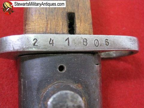  Polish WWII WZ24 Bayonet & Scabbard, Perkun Mfg — image 3