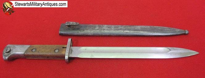  Polish WWII WZ24 Bayonet & Scabbard, Perkun Mfg — image 4