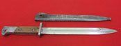 Polish WWII WZ24 Bayonet & Scabbard, Perkun Mfg