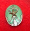 Japanese WWII Time Expired Soldiers League Badge, Green Backed