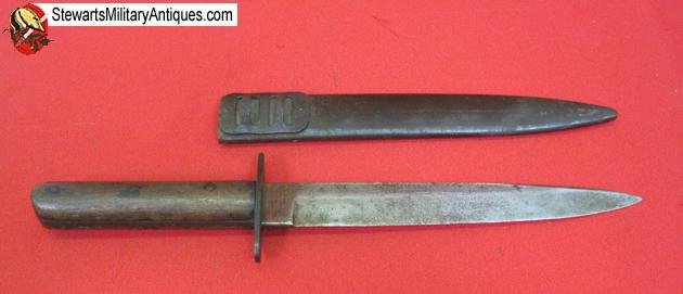  Austrian WWI Fighting Knife & Scabbard — image 3