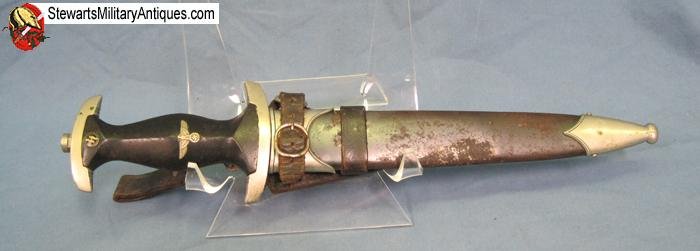  German WWII M1933 SS EM Dagger, Boker Mfg. — image 3