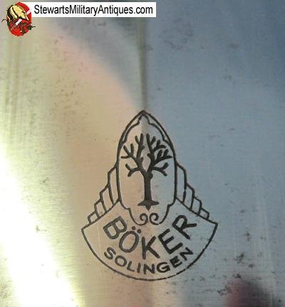  German WWII M1933 SS EM Dagger, Boker Mfg. — image 4