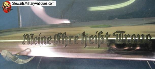  German WWII M1933 SS EM Dagger, Boker Mfg. — image 5