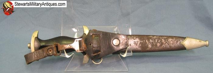  German WWII M1933 SS EM Dagger, Boker Mfg. — image 7