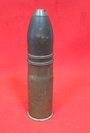 French WWI Trench Art 37mm Shell & Projectile, DEWAT