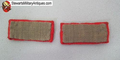  Japanese WWII Wool Collar Rank, 2nd Class Pvt — image 2