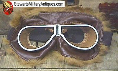  Japanese WWII Replica Winter Pilot Goggles — image 3