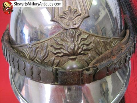  French Pre WWI M1872/74 Enlisted Cuirassier Helmet — image 5