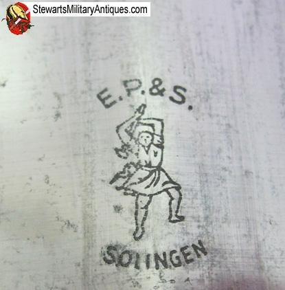   German WWII M1933 SA Dagger, E.Pack & Sohn — image 3