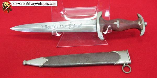   German WWII M1933 SA Dagger, E.Pack & Sohn — image 4