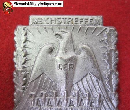  German WWII Frankfurt a/m 1937 Kinderreichen Tinnie — image 3