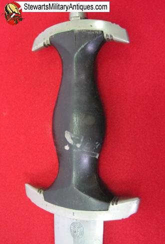  German WWII M1933 SS Enlisted Dagger, Partial Rohm Inscription, Eickhorn Mfg. — image 2