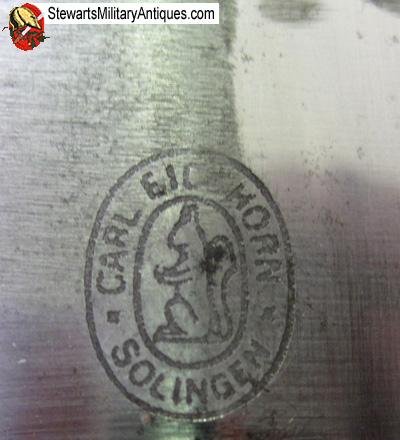  German WWII M1933 SS Enlisted Dagger, Partial Rohm Inscription, Eickhorn Mfg. — image 3