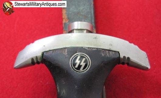  German WWII M1933 SS Enlisted Dagger, Partial Rohm Inscription, Eickhorn Mfg. — image 8