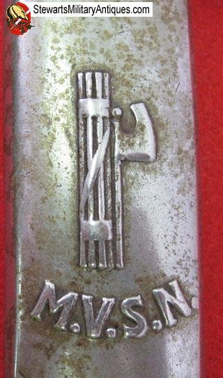  Italian WWII MVSN Fight Knife  — image 3