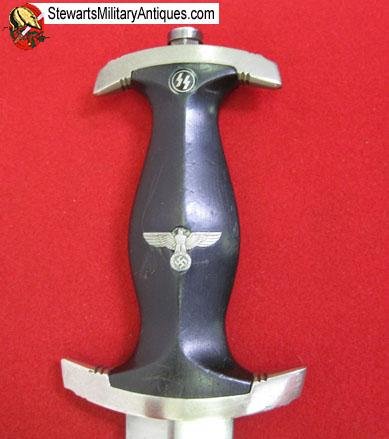  German WWII M1933 SS EM Dagger, Gottlieb Hammesfahr — image 3