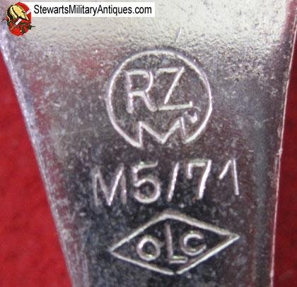  German WWII M1933 SS EM Dagger, Gottlieb Hammesfahr — image 9